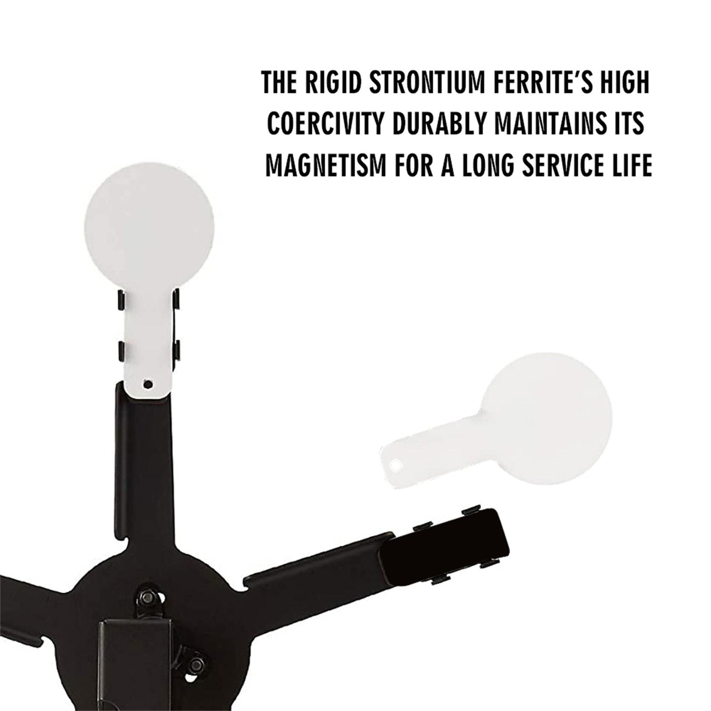 Airsoft Shooting Target Stand Accessories 10 Pieces of White Targets(52mm)