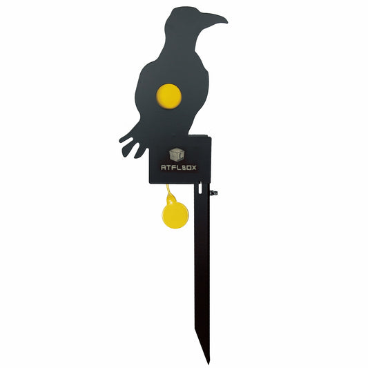 Atflbox Metal Eagle Reset Target, Air Rifle Shooting Targets for Outdoor and Backyard, Rated for Airgun Pellet .177 .22 Caliber