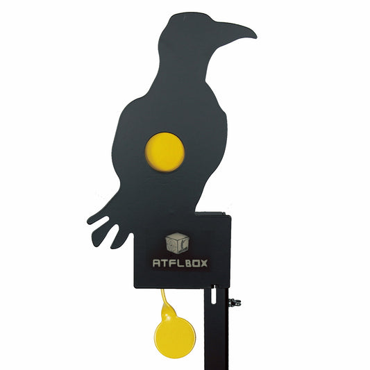 Atflbox Metal Eagle Reset Target, Air Rifle Shooting Targets for Outdoor and Backyard, Rated for Airgun Pellet .177 .22 Caliber