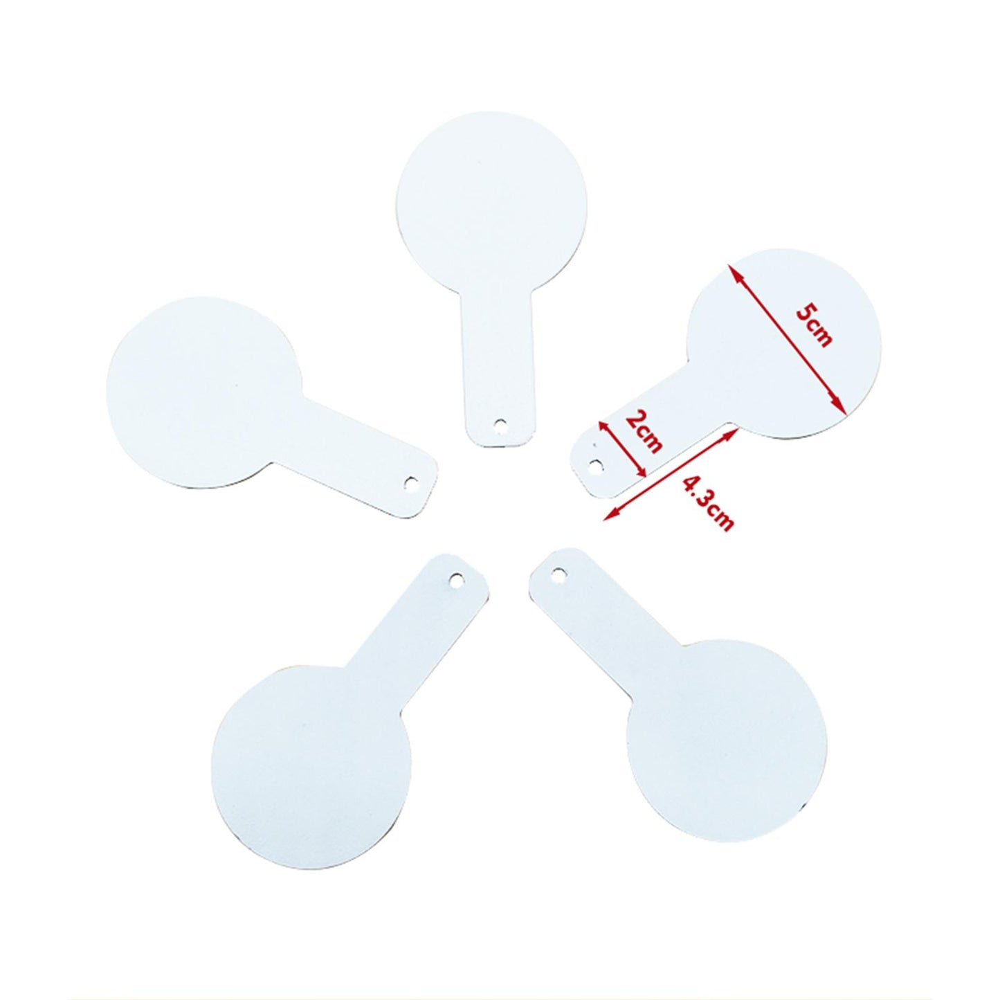 Atflbox Resetting and Rotate The Metal Shooting Target Stand with 5 Steel Plates for Pistol Airsoft BB Guns (Star)