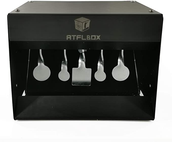 air gun tackle box Atflbox Pellet Gun Target Trap Metal Target for Airgun Rifle