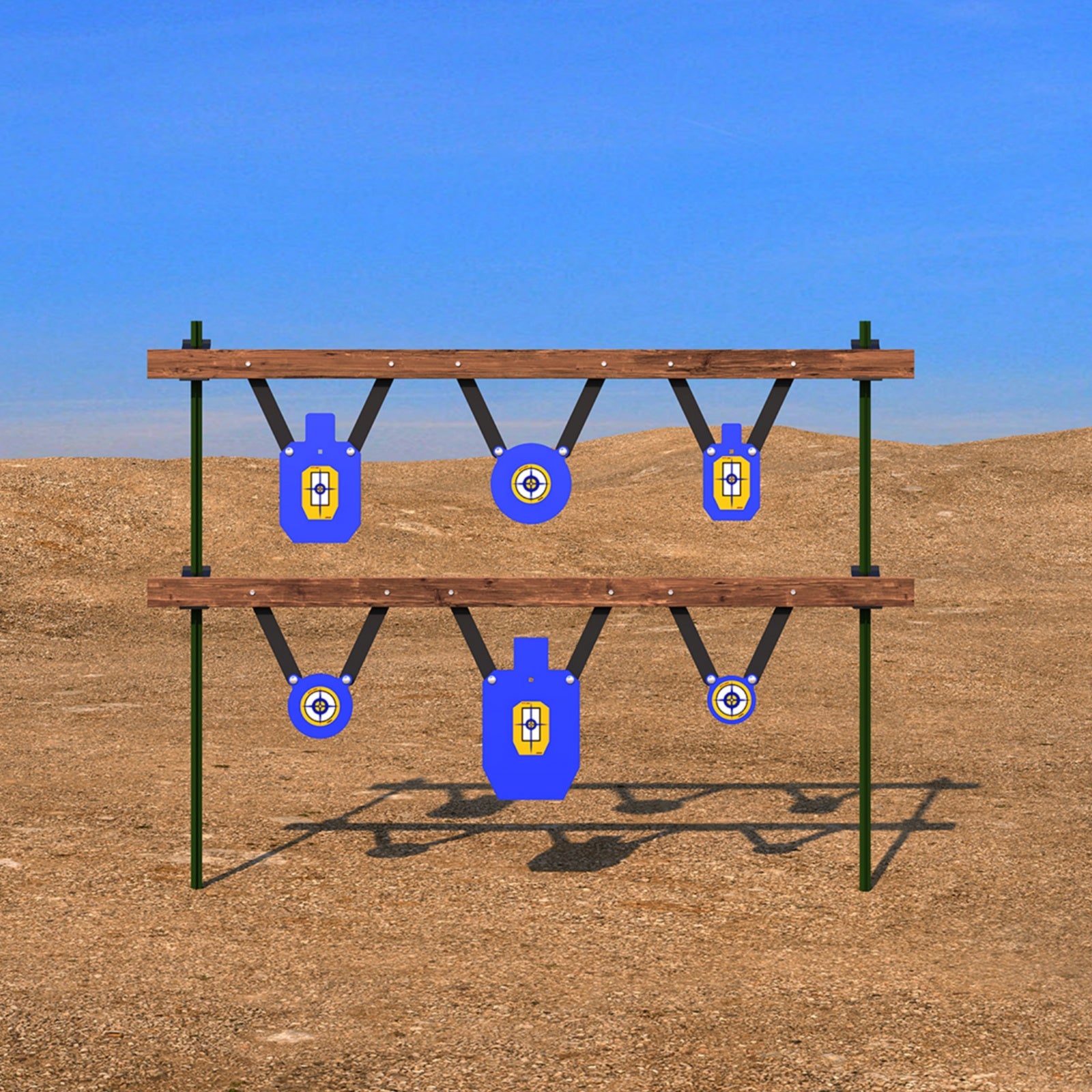 Target 500 AR500 Steel Target System – ATFLBOX