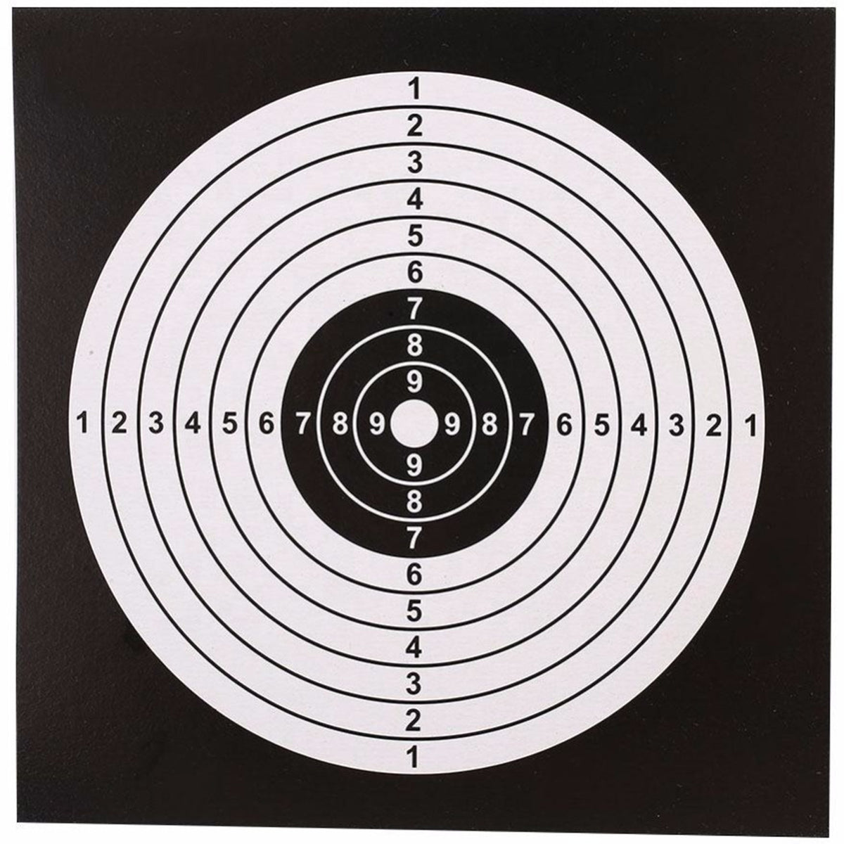 Gun Point Scene Target Atflbox 5.5 Inch BB Gun Target Papers for Pellet Trap Shooting Target ...