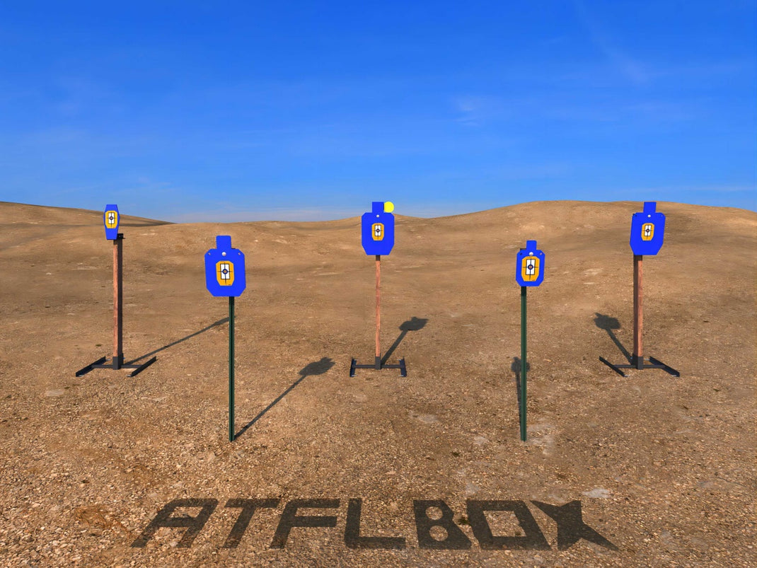ATFLBOX Airsoft Shooting Targets And Airgun Targets