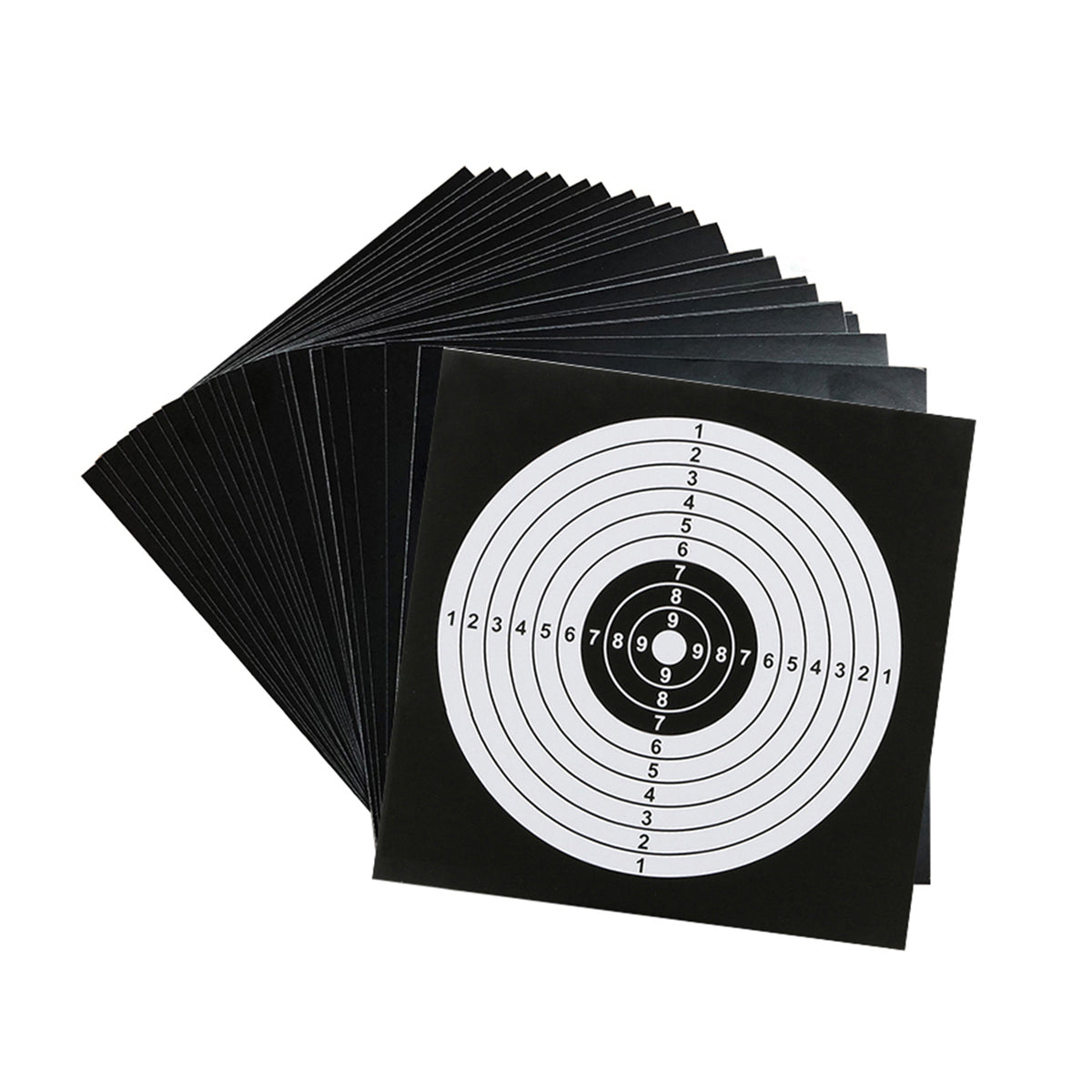 Target Paper Format Atflbox 5.5 Inch BB Gun Target Papers for Pellet Trap Shooting Target ...