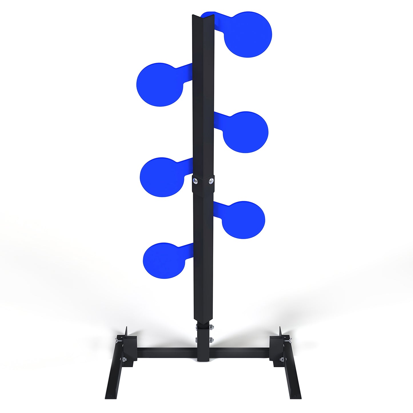 Atflbox AR500 Dueling Tree Target Kit, 6'' x 3/8'' Thickness Steel Paddles, Steel Target for Shooting Sports Competition and Training