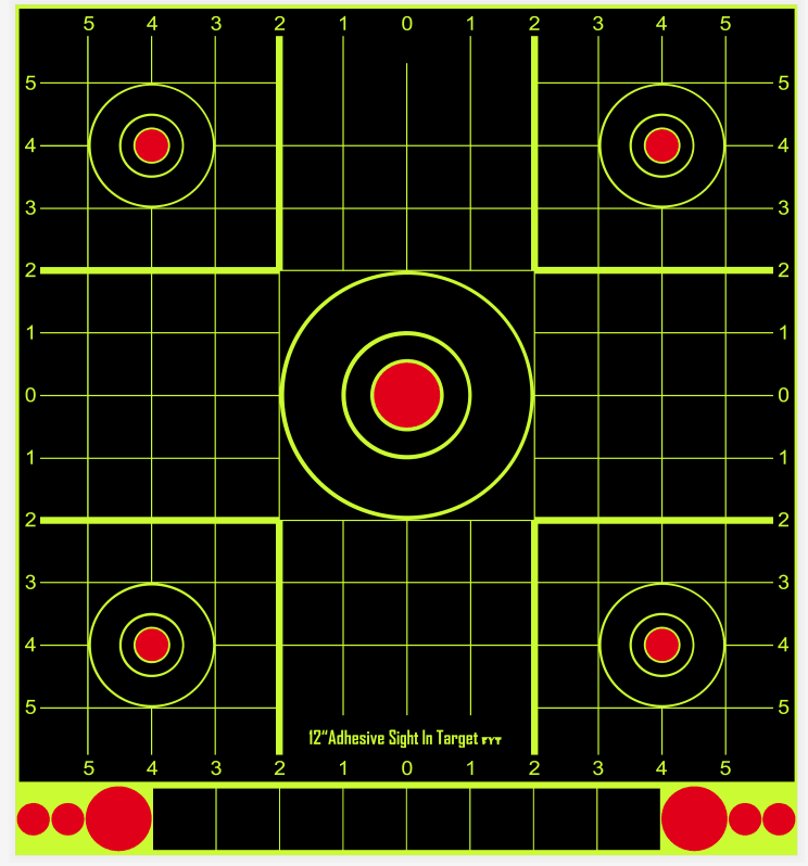 ATFLBOX 50pcs 12 x12 inch Splatter Paper Shooting Target, Shoot and see target, Rective Shooting Targets