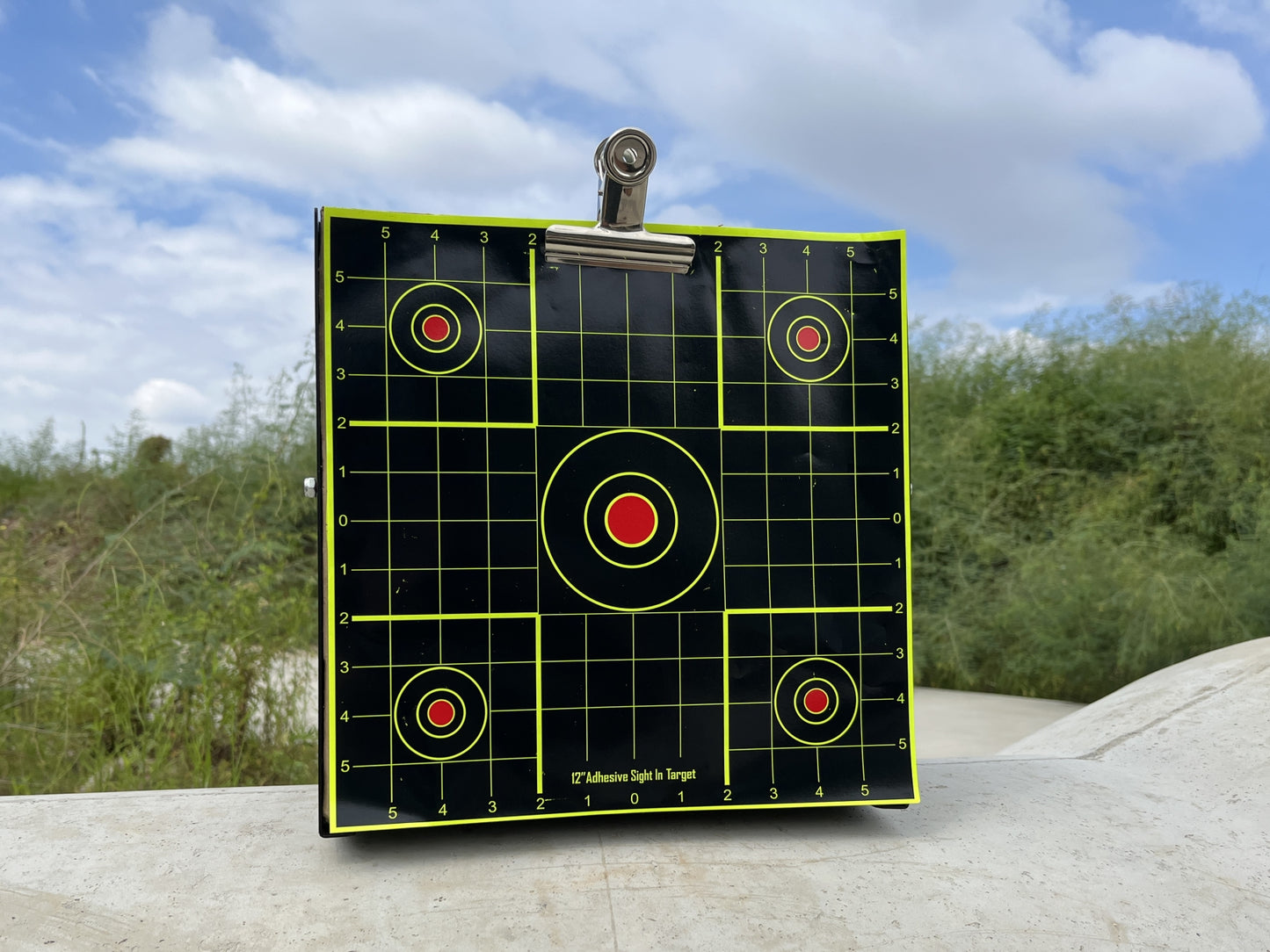 ATFLBOX 50pcs 12 x12 inch Splatter Paper Shooting Target, Shoot and see target, Rective Shooting Targets