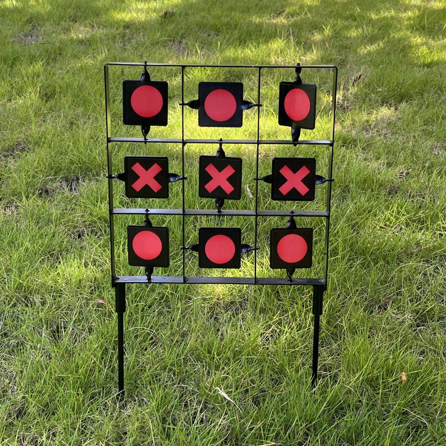 Atflbox Spinning Airsoft Target, Two Styles of Sticker Resetting Target for BB Gun Pellet