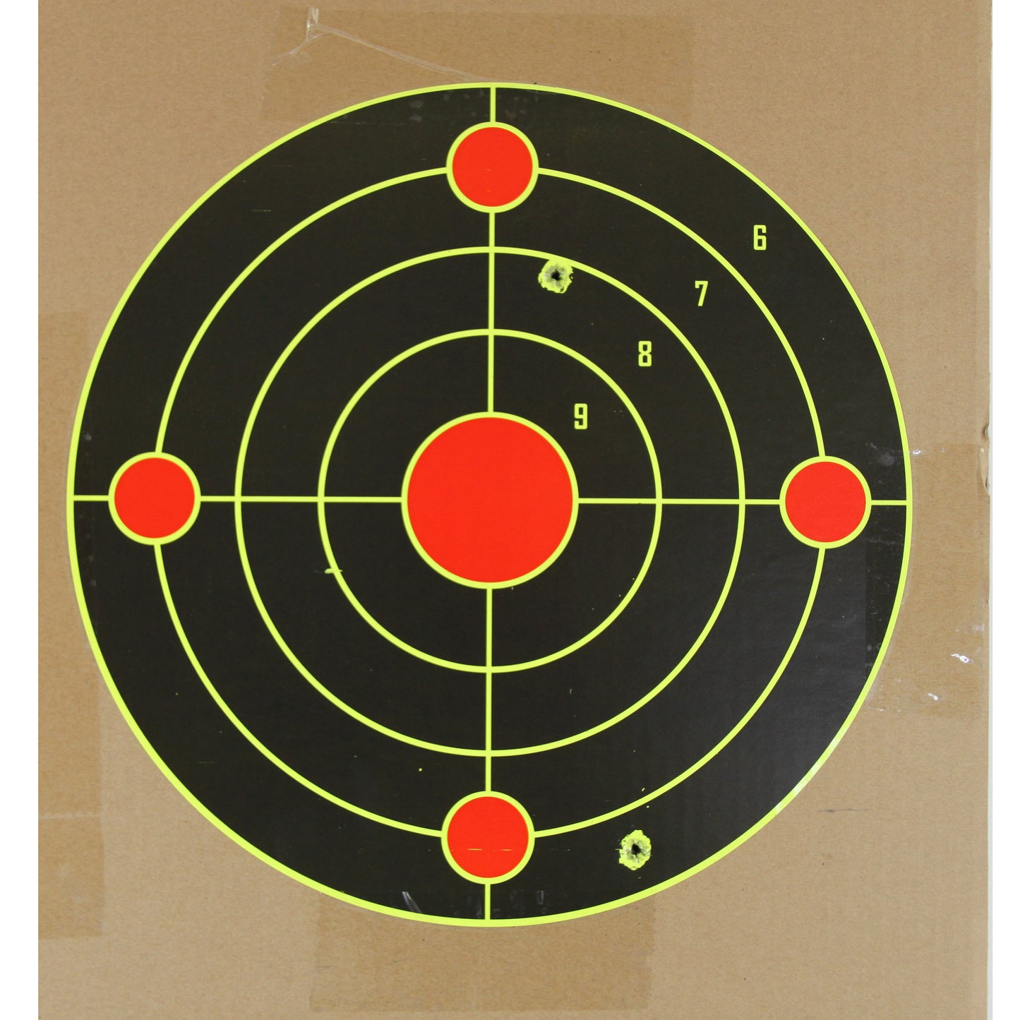 ATFLBOX 50pcs 12''x12'' Splatter Paper Shooting Targets for Outdoor, Range BB Gun, Airsoft, Air Gun