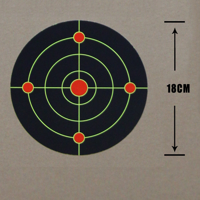 ATFLBOX Target Pasters 18cm/7'' Diameter Round Paper splatter Paper Shooting Targets