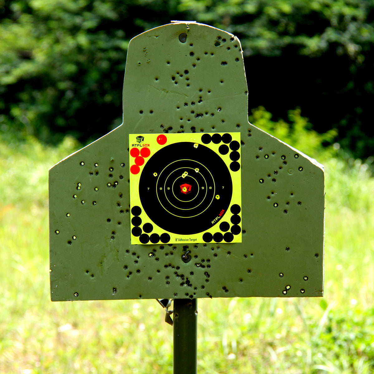 Atflbox 50 pcs Shooting Target 8'' Bulleye Super Splatter Paper Target ...